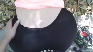 Dry humping that ass