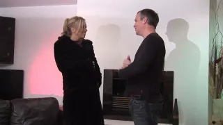 You may leave your stockings on ...