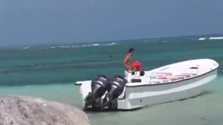 Oceanside anal threesome