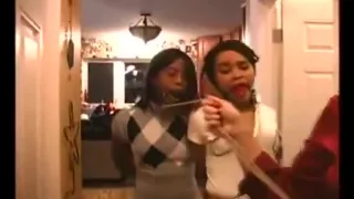 Sexy girls hogtied and drooling