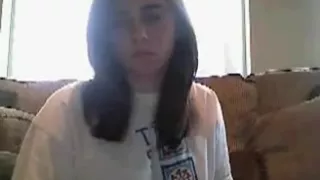 Horny cute girl on skype