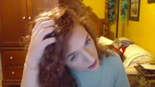 Big Dick Redhead Shemale Cums on Webcam