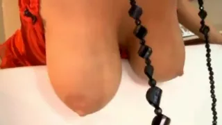 Hanging Boobs Blonde whore gets double penetrated