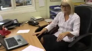 Boss Office Stocking Sluts