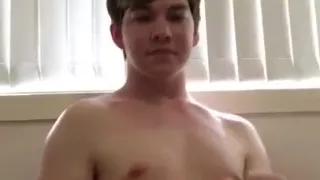 College Mädchen Junge isst sein Sperma