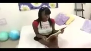 Two black lesbian college girl friends