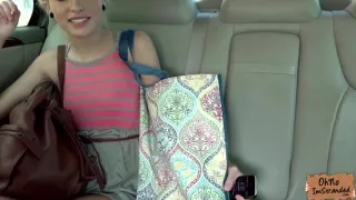 Lovely teen Naomi sucks a strangers dick