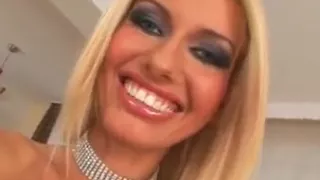 Hungarian skinny blond anal fucked and facial...