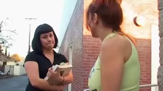 Incredible Lesbian Big Tits immoral movie