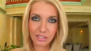 Hungarian skinny blonde anal and swallow...