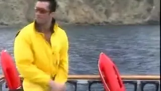 A blonde fuck on a boat