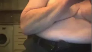 grandpa show his body on cam