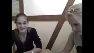 german college girl have a relaxing time in a spa