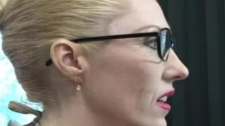 Old woman & young cock