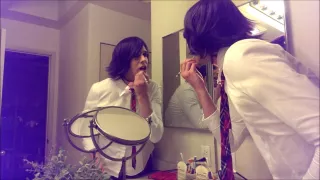 Kali plays with her toys