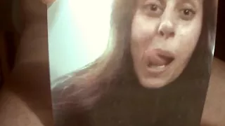 Tribute for - Nina gets cum on face and tongue