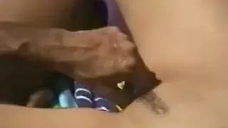 parejita en la playa