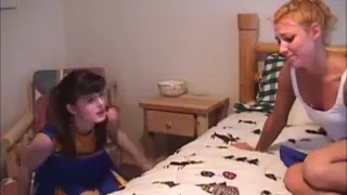 Cheerleader home enema