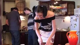 Kitchen sex with Fyona