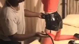 british blonde spanked fucked in mouth and finish on face