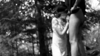 Slave Facial in the Forest