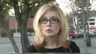 MILF Nina Hartley Takes Two Black Cocks