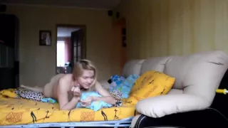 Amazing blonde girl fucking