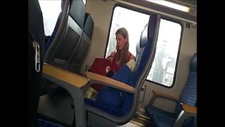 sexy Frau mit heißen Beinen