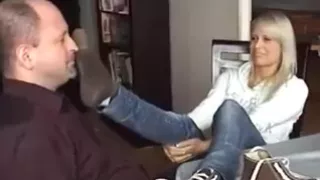 Puttana con calzini nasare