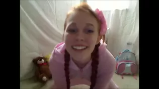 Hot Teen Redhead Dolly Little Masturbates In Footie Pajamas