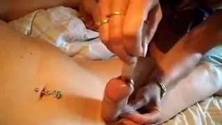 femdom insertion urethral handle extreme heat cumshot