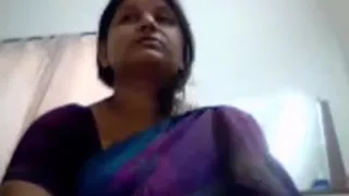 Indian Couple On Webcam