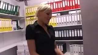 Blonde fucks the waterboy