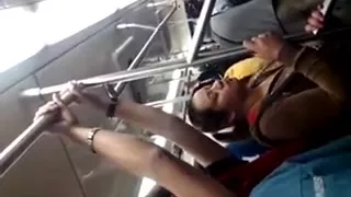 Encoxcando Pene Bus Metro