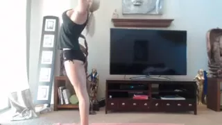 Hottest yoga session, squirt included