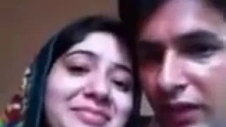 Super Hot cute GF Smooch n Kiss & Boob Press