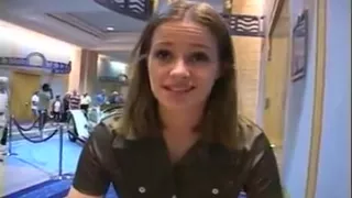 Slutty car show girl and the juicy tshirt girls