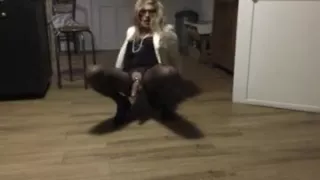 CD TV TRAV TS SISSY hose SLUT feeling so hot !