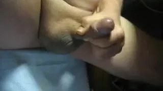 69 yrold Grandpa #186 mature cum close closeup wank uncut