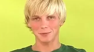 Twink Blond Boy Solo Fun