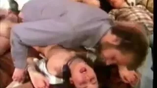 vintage teen threesome double penetration 