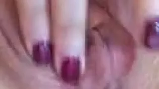 Closeup pussy play