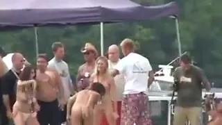 mardi gras titty suck