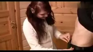 18yo Swedish redhead blowjob