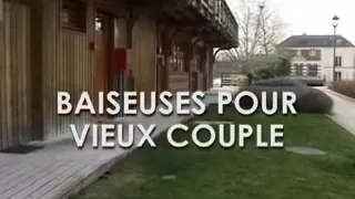 Swingers party at the house of old couple.