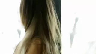 Ass fucking with brunette in panties