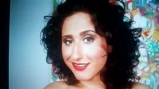 Her Sexy Slutty Horny Nasty Face Facialized with my Hot Wax