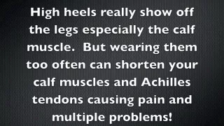 Are high heels bad for you