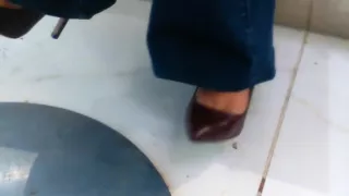 Candid Shoeplay part 2