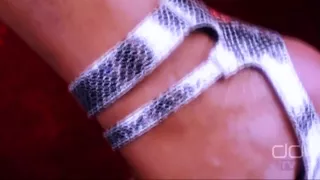 darla television  - foot fetish christmas toe show for santa